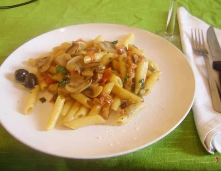 penne alla boscaiola