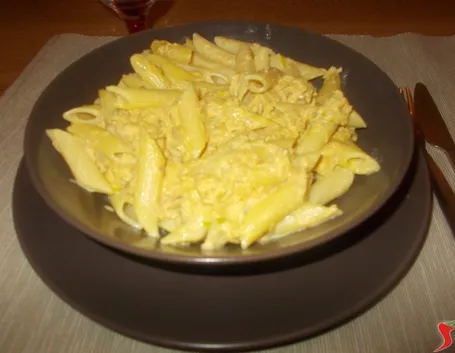 Penne allo zafferano