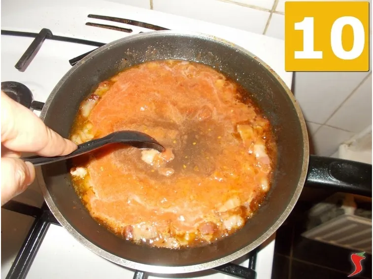 penne amatriciana