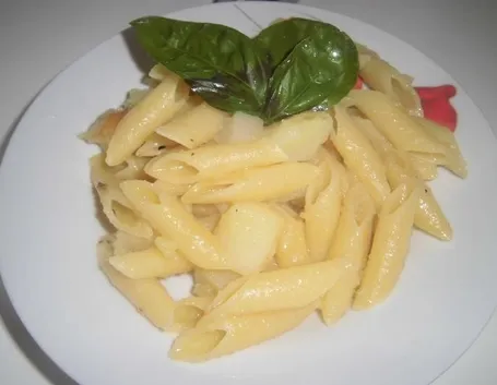 Penne in bianco con patate