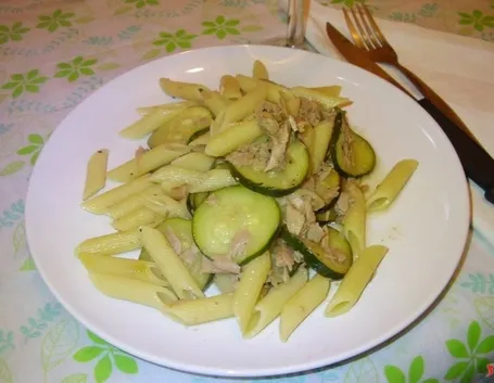 penne tonno e zucchine