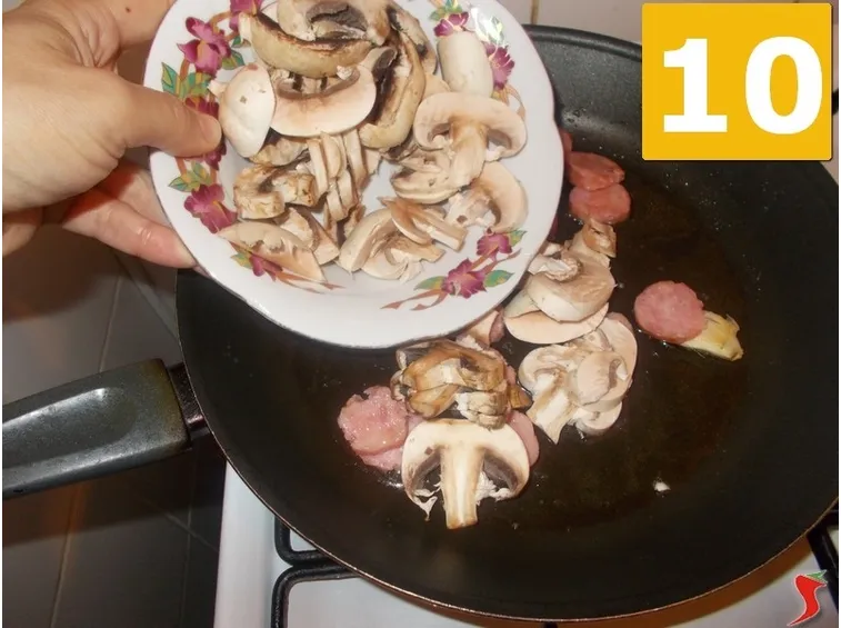Continuate gli ingredienti