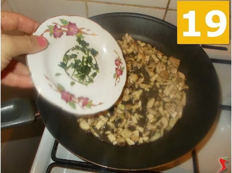 Terminate la cottura dei funghi
