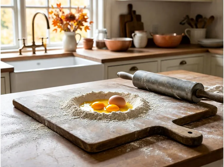 La sfoglia all'uovo e la chiusura dei ravioli