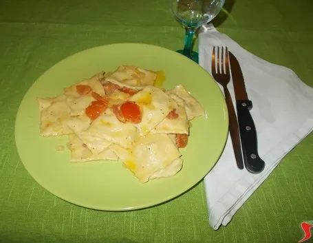 I ravioli con la ricotta