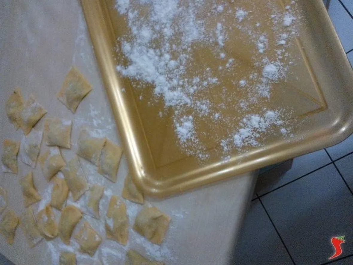 ravioli pronti per la cottura