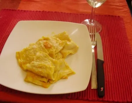 ravioli di zucca