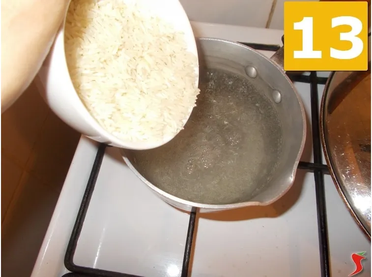 Cottura del riso basmati
