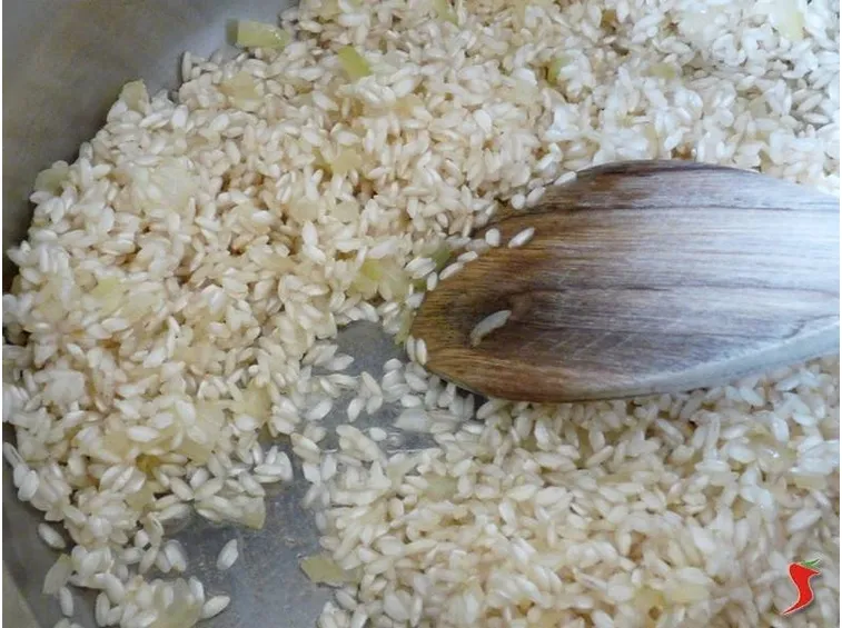 tostatura del riso