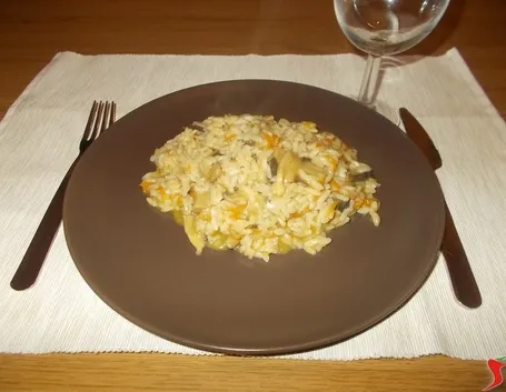 Il risotto allo champagne