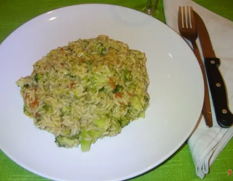 Il risotto ai broccoli