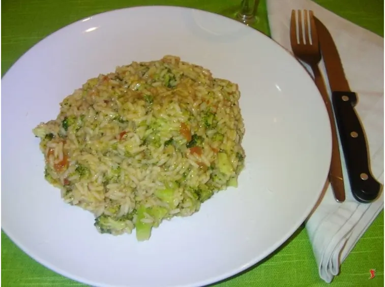 Il risotto ai broccoli