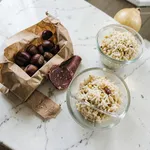 Gli ingredienti per quattro persone e la scelta delle castagne