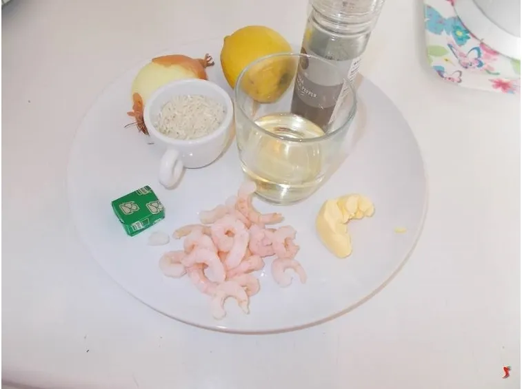 Il risotto ai gamberetti