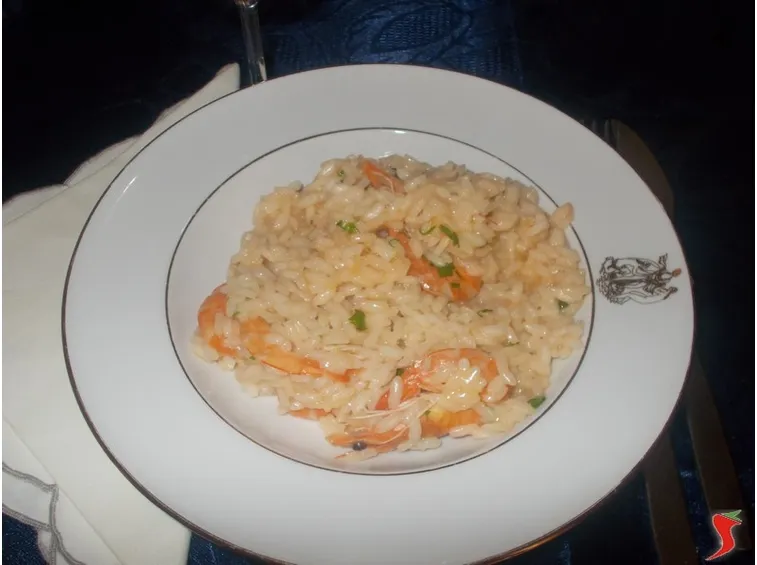 Il risotto ai gamberi