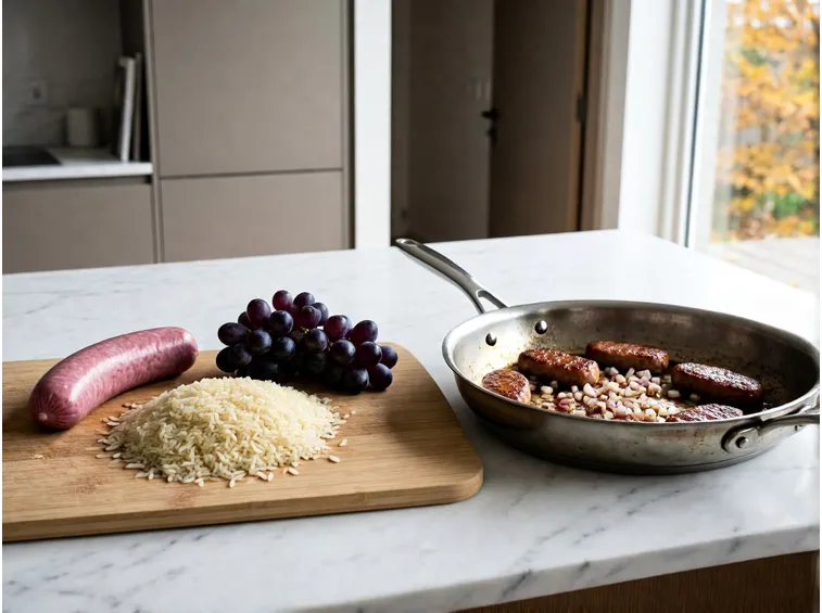 Ingredienti, salsiccia giusta e rosolatura del fondo