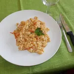 Il risotto con i fagioli