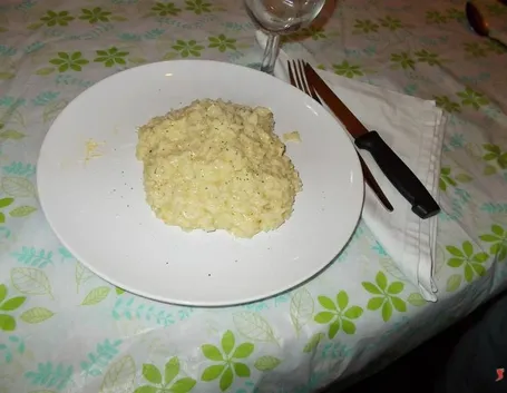 Il risotto al gorgonzola