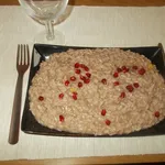 Il risotto al melograno