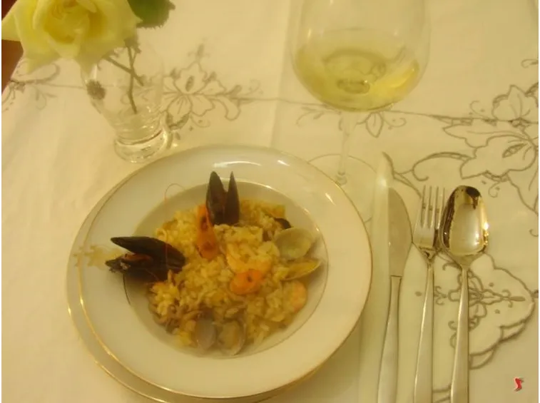 risotto pescatora