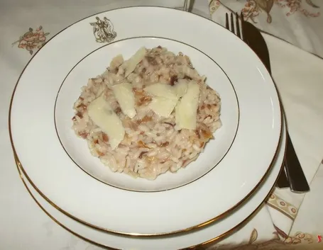 Il risotto al radicchio