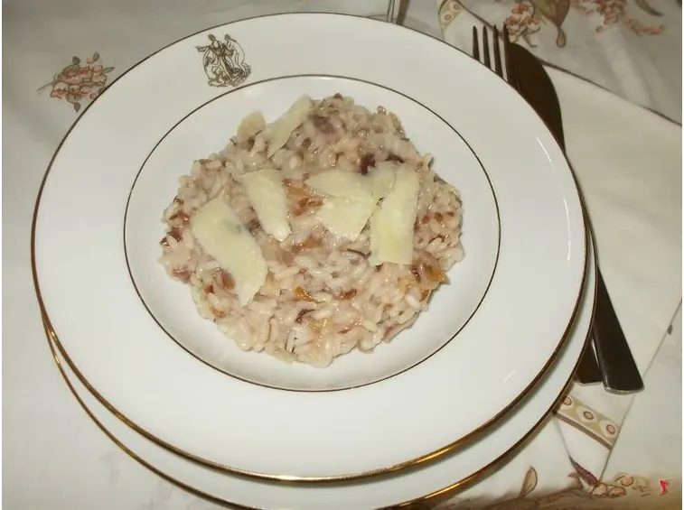 Il risotto al radicchio