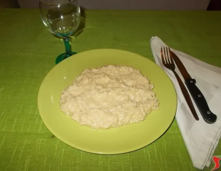 Il risotto con la ricotta