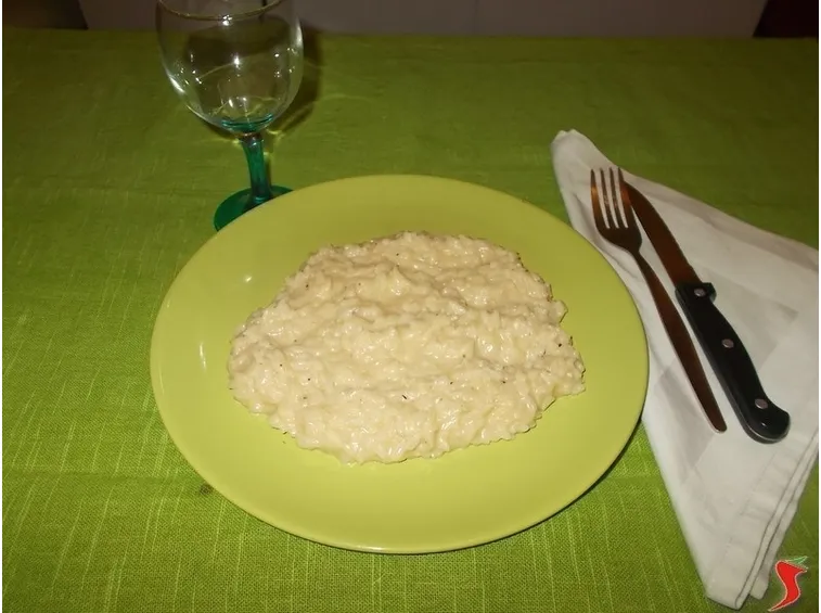 Il risotto con la ricotta