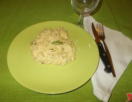 Il risotto al rosmarino