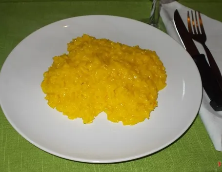 Il risotto allo zafferano