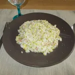Il risotto con le zucchine