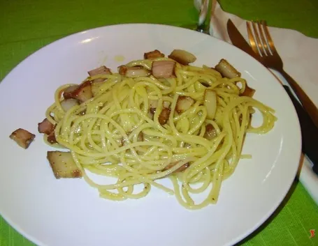 Gli spaghetti alla carbonara