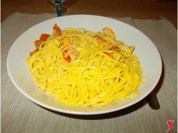 La ricetta degli spaghetti con gamberi