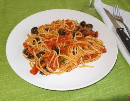 Gli spaghetti alla pizzaiola
