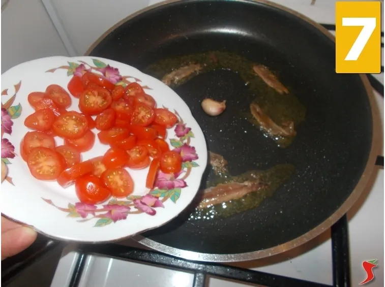 Proseguite con gli ingredienti