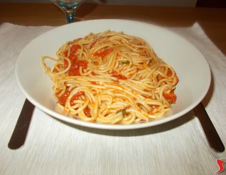 spaghetti arrabbiata