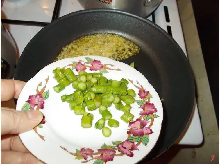 La cottura degli asparagi