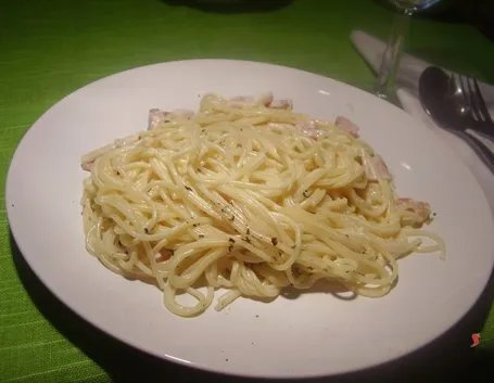spaghetti pancetta