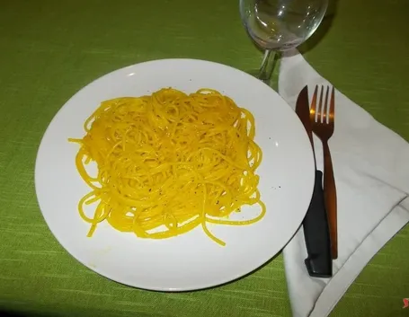 Gli spaghetti allo zafferano