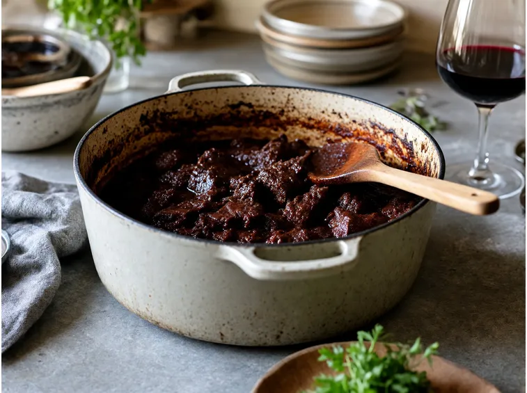 Il ragù di lepre: battuto, vino e cottura lenta