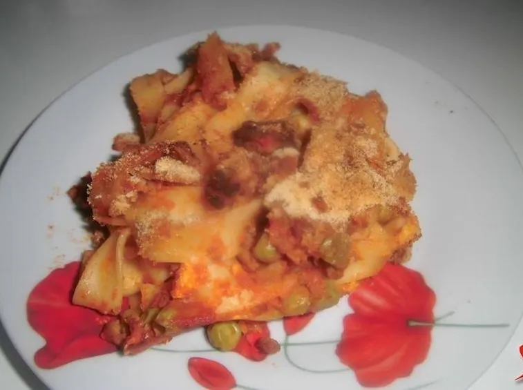 Crostata di tagliatelle