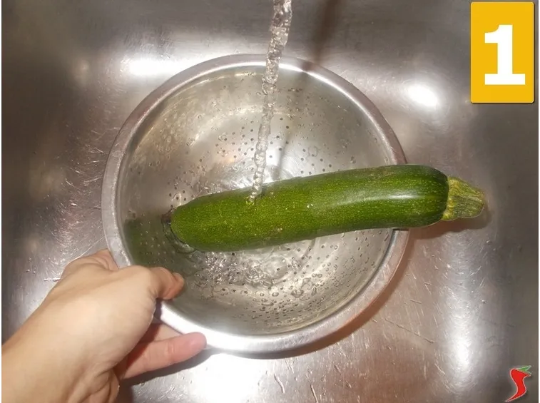Lavorate la zucchina