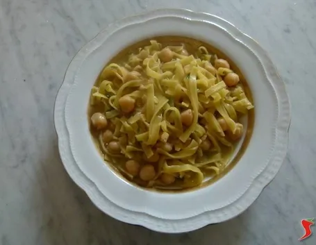 Tagliatelle con i ceci