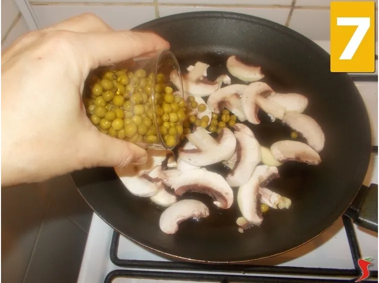 Continuate gli ingredienti