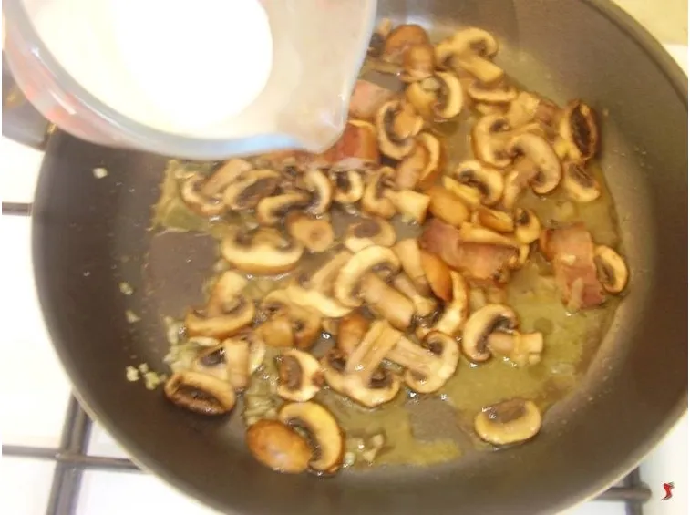 funghi e panna