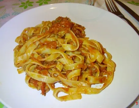 tagliatelle al ragu