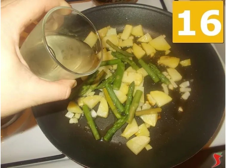 La cottura della zuppa