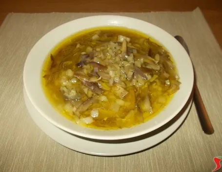 La zuppa di carciofi