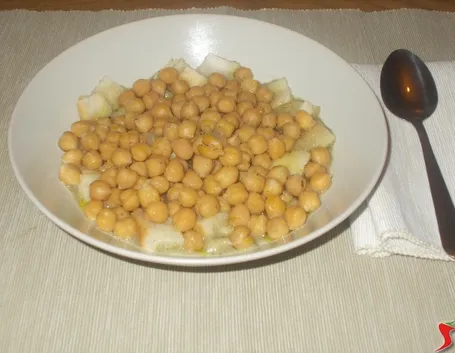 Zuppa ceci ricetta