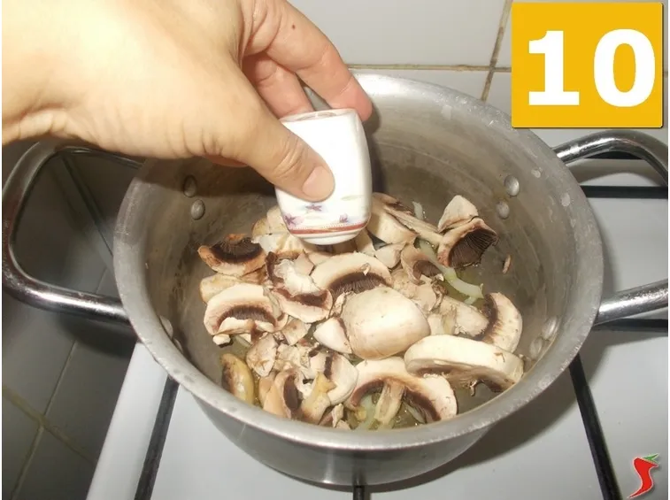 Continuate gli ingredienti